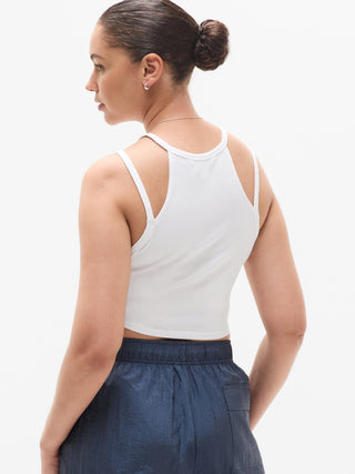 Camiseta Deportiva sin Mangas con Doble Tira