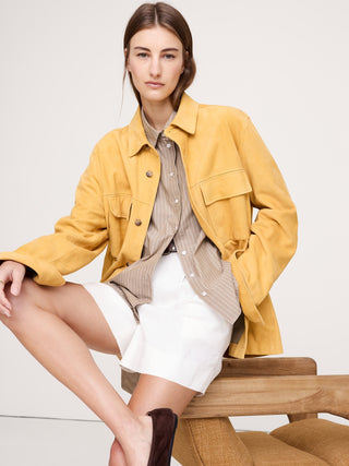 Camisa Manga Larga de Algodón