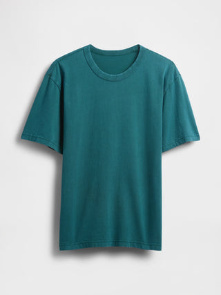 Camiseta Cuello Redondo de Algodón