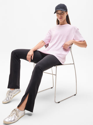 Camiseta Oversize Manga Corta de Algodón