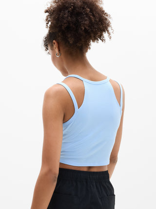 Camiseta Deportiva sin Mangas con Doble Tira