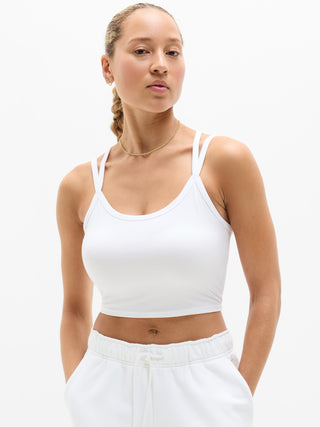 Camiseta Deportiva sin Mangas con Doble Tira