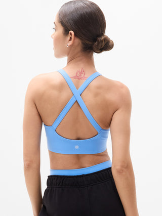 Sujetador Deportivo con Espalda Cruzada