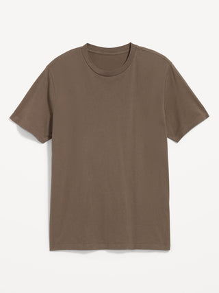 Camiseta Manga Corta Cuello Redondo de Algodón