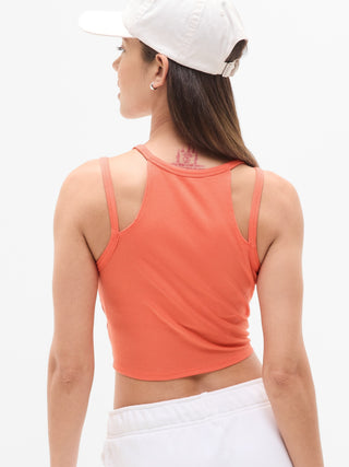 Camiseta Deportiva sin Mangas con Doble Tira