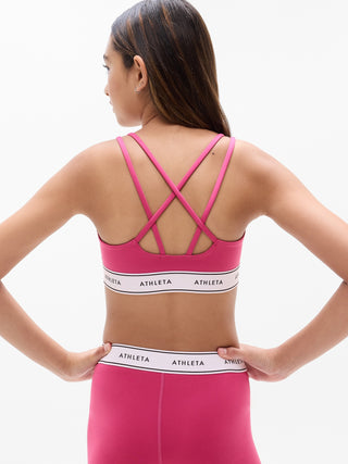 Sujetador Deportivo con Logo, Niña