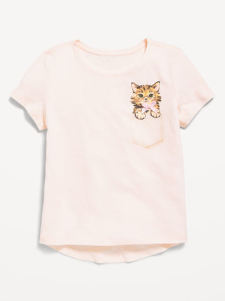 Camiseta Manga Corta con Gráfico, Bebé