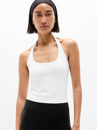 Camiseta Deportiva Cuello Halter Espalda Descubierta