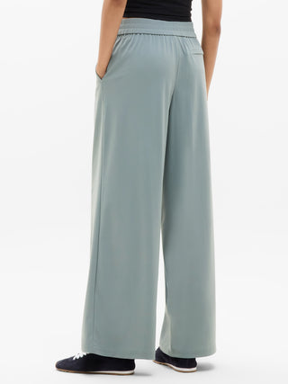 Pantalón Talle Alto con Bolsillos