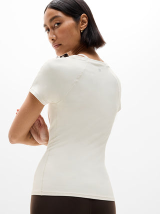 Camiseta Deportiva con Cuello Redondo