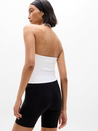 Camiseta Deportiva Cuello Halter Espalda Descubierta