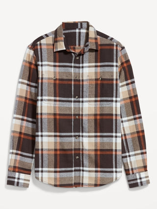 Camisa Manga Larga Estampado Cuadros
