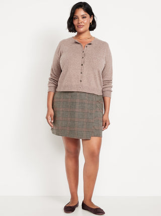 Enagua Cruzada Talle Alto con Estampado