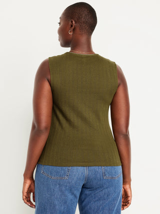 Camiseta Ajustada con Escote Cuadrado