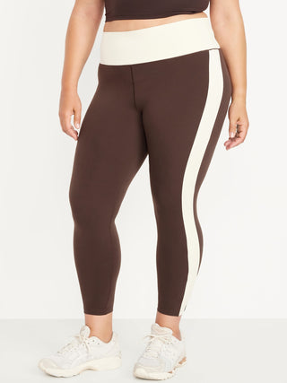 Legging Talle Alto con Detalle Raya Lateral