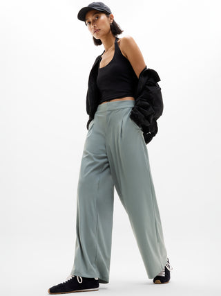 Pantalón Talle Alto con Bolsillos