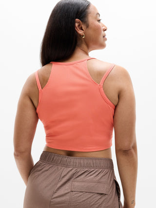 Camiseta Deportiva sin Mangas con Doble Tira