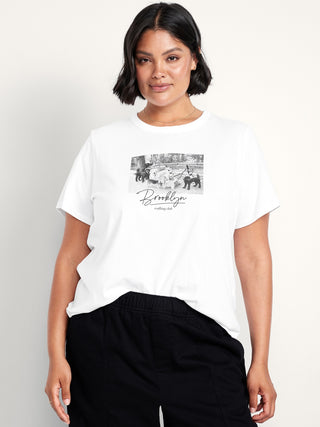 Camiseta Manga Corta con Gráfico