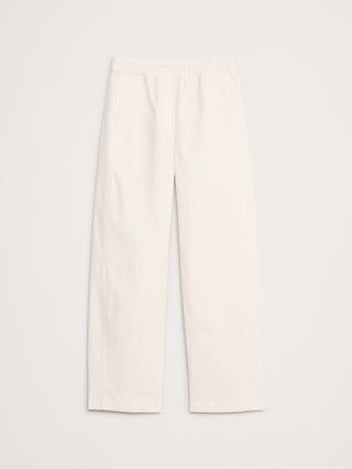 Pantalón con Cintura Elástica de Algodón
