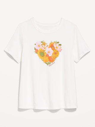 Camiseta Manga Corta con Gráfico