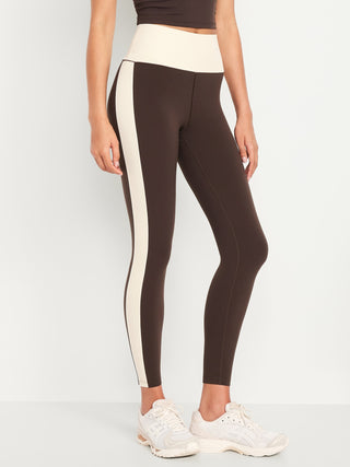 Legging Talle Alto con Detalle Raya Lateral