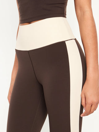 Legging Talle Alto con Detalle Raya Lateral