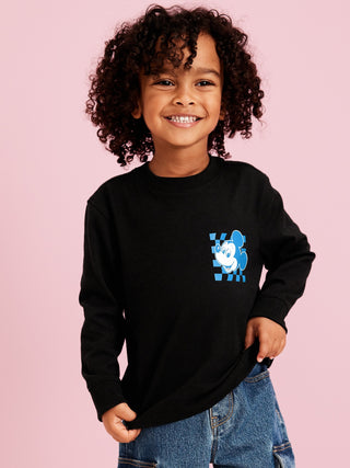 Camiseta Cuello Redondo Colección Mickey Mouse, Bebé