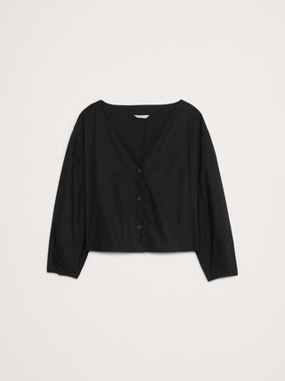 Camisa Manga Larga Oversize de Algodón