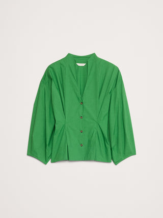 Camisa Manga Larga con Cintura Ceñida
