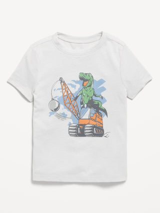 Camiseta Manga Corta con Gráfico, Bebé