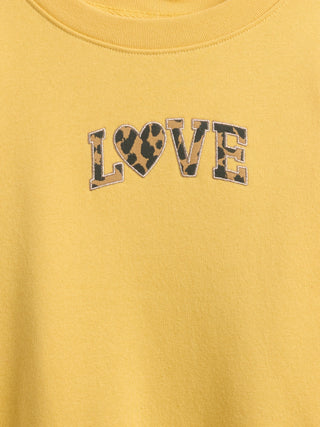 Sudadera Cuello Redondo con Gráfico Delantero, Niña