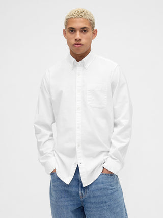 Camisa Manga larga con Bolsillo Delantero