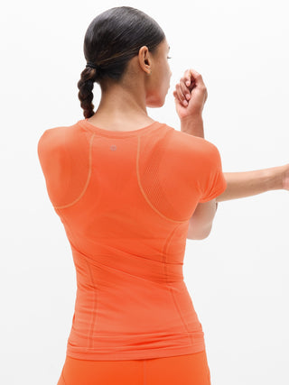 Camiseta Deportiva Manga Corta sin Costuras