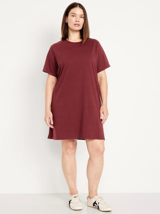 Vestido Manga Corta de Algodón