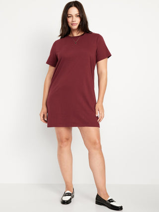 Vestido Manga Corta de Algodón