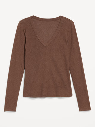 Camiseta Manga Larga Cuello V