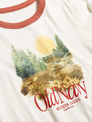 Camiseta Manga Corta con Logo