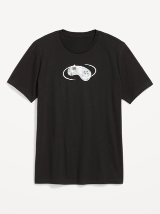 Camiseta Manga Corta con Gráfico, Hombre