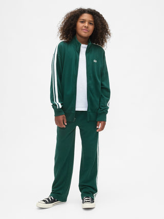 Chaqueta Cuello Alto con Logo Delantero, Niño