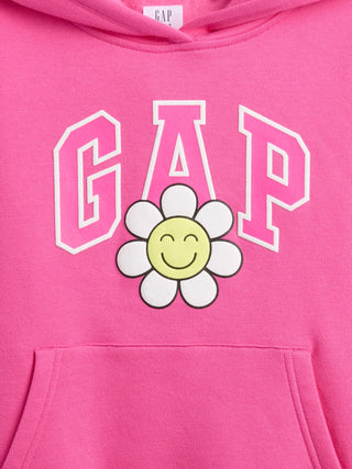 Sudadera con Bolsillos y Logo Delantero, Niña