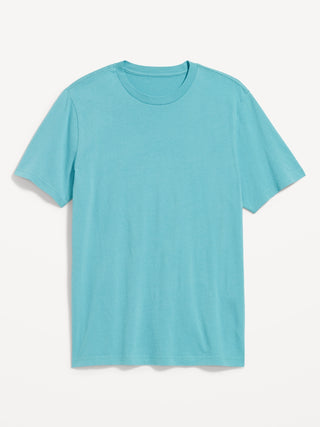 Camiseta Manga Corta Cuello Redondo de Algodón