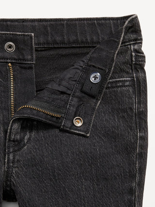 Jeans wow de tiro alto y campana para niñas.