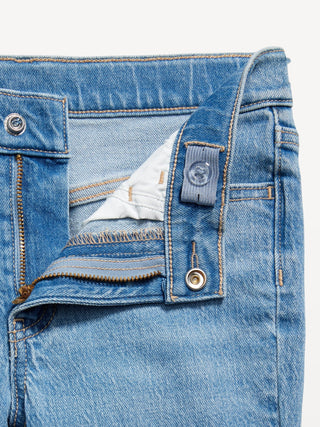 Wow High-Waisted Flare Jeans for Girls.