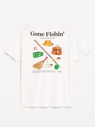 Camiseta Manga Corta con Gráfico, Hombre