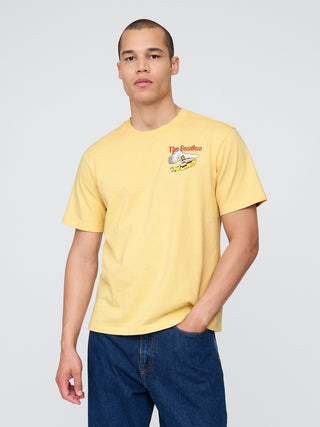 Camiseta Manga Corta con Gráfico Los Beatles