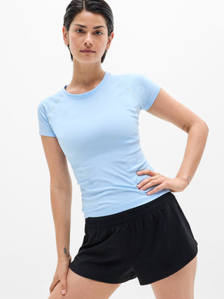 Camiseta Manga Corta sin Costuras