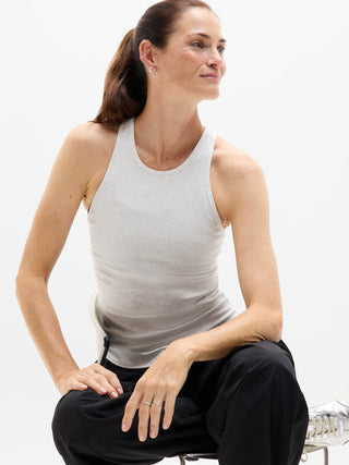 Camiseta sin Mangas con Espalda Cruzada