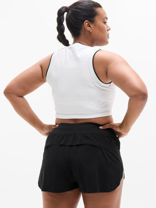 Short Deportivo Talle Alto con Cintura Elástica