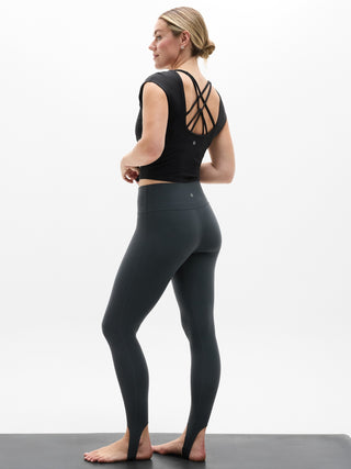 Legging Talle Alto con Detalle Correa