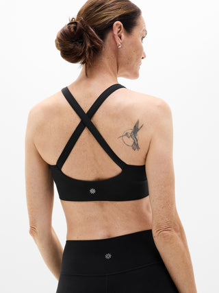 Sujetador Deportivo con Espalda Cruzada
